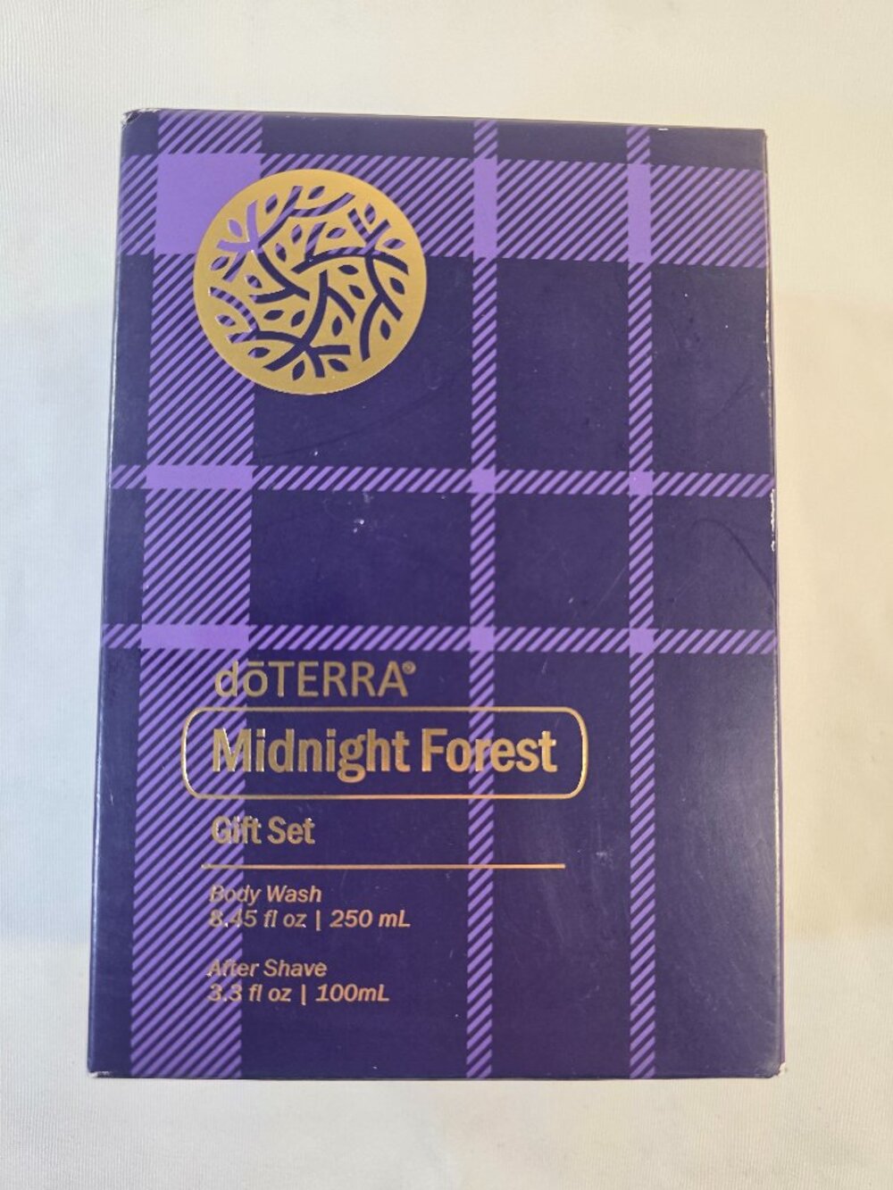 doTERRA Midnight Forest Gift Set Men's 2pc Body Wash After Shave